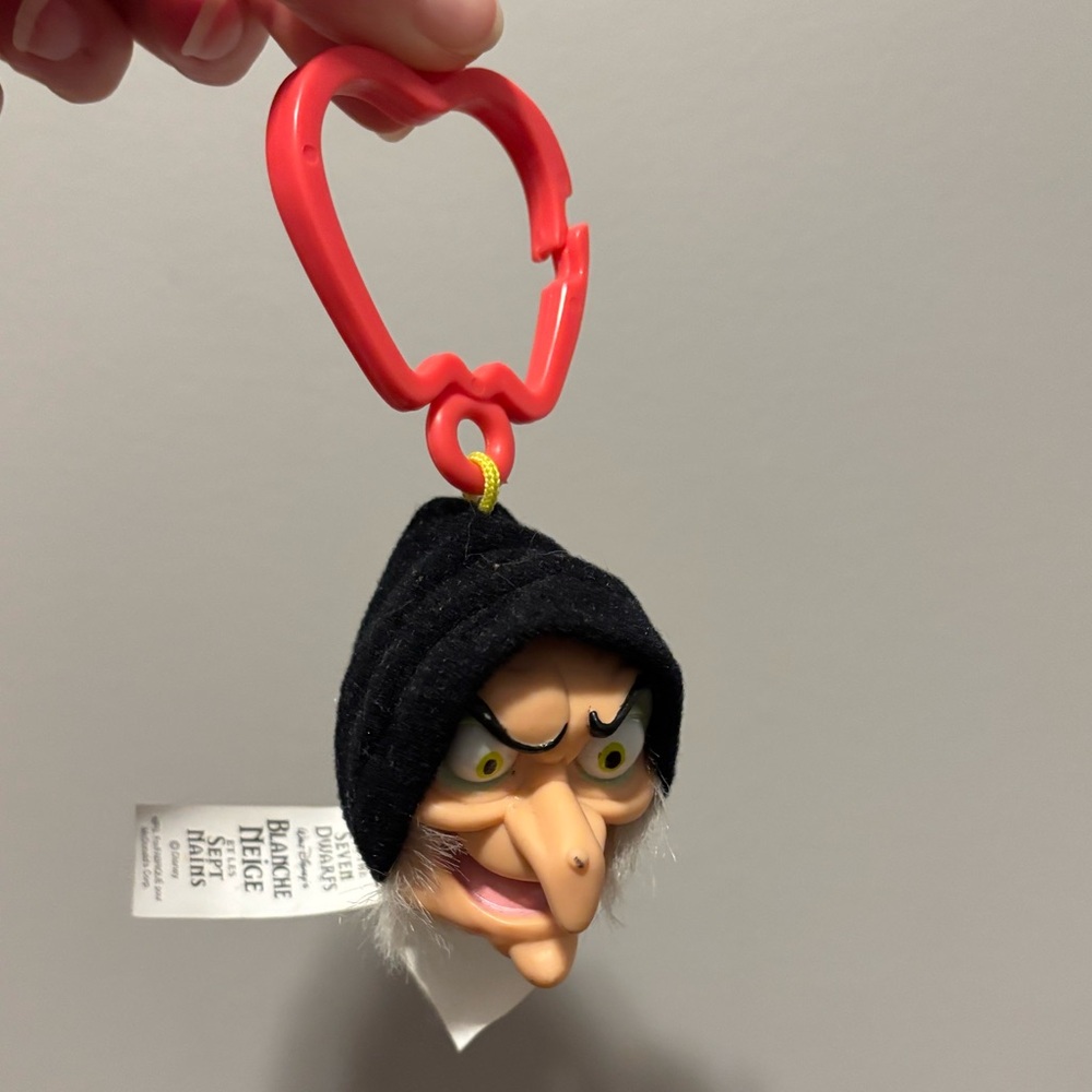 Vintage Disney’s Snow White “Evil Queen” McDonald’s Bag Clip
